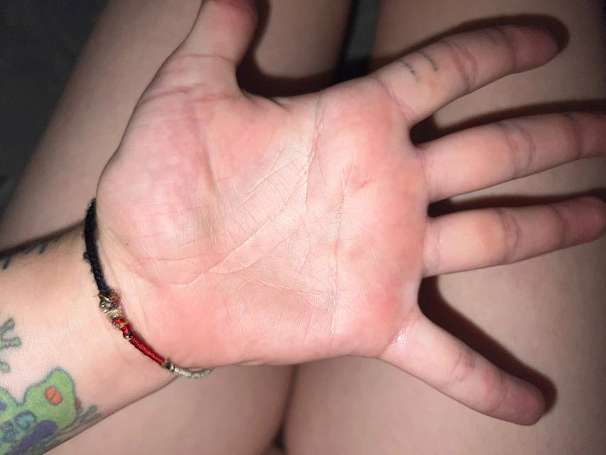 image used for facial recognition